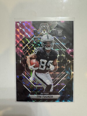 2023 Mosaic Football Tre Tucker Nebula 1/1