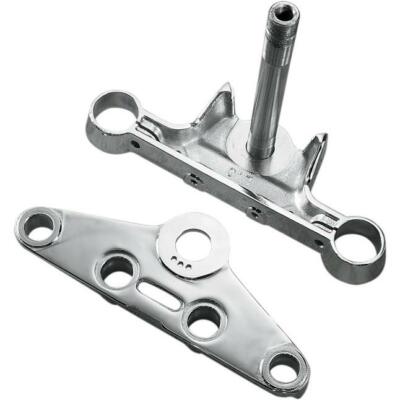 Drag Harley FL-Style Triple Tree W/O Mount for Stock Headlight