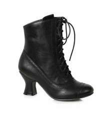 Black Fairy Peasant Pirate Victorian Goth Renaissance Fair Halloween Boots