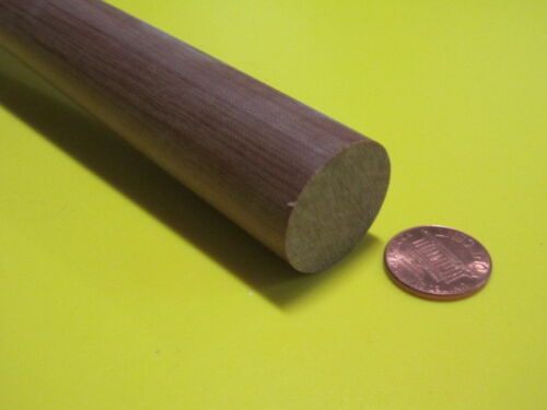Phenolische Micarta LE Leinenstangen 1,00"" Durchmesser x 12"" lang - Bild 2 von 11