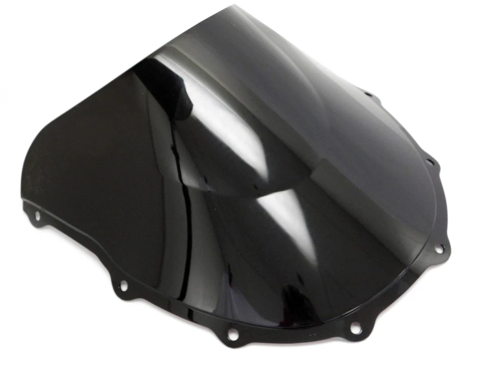 ABS Black Double Bubble Windscreen Windshield for 1996-2003 Kawasaki Ninja ZX7R - Image 2 of 4