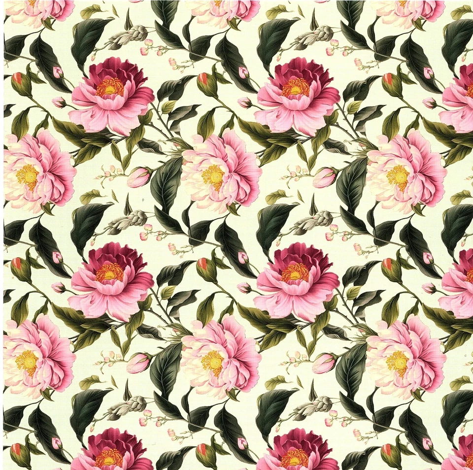 COTTAGE WALLPAPER & GINGHAM TABLE CLOTH HUNKYDORY Duo Design 8x8 Sample Papers - Image 4 of 4