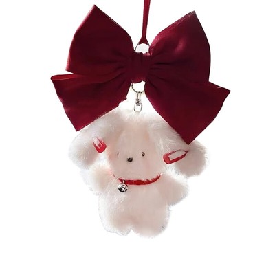 Hanging Decoration Rearview Plush Dog Ornament Pendant/Tissue Holder