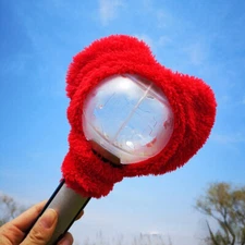 Kpop Bangtan Boys Lightstick Light Stick Lamp Plush Cover Cooky Chimmy Clothes