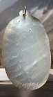 Vintage  hand-painted mother-of-pearl pendant ,very Old — photo 4