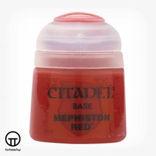 Citadel Paint Base: Mephiston Red 12ml