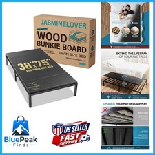 Bunkie Board Twin 38x75 Heavy-Duty Reinforced Wood Base for Under Mattress