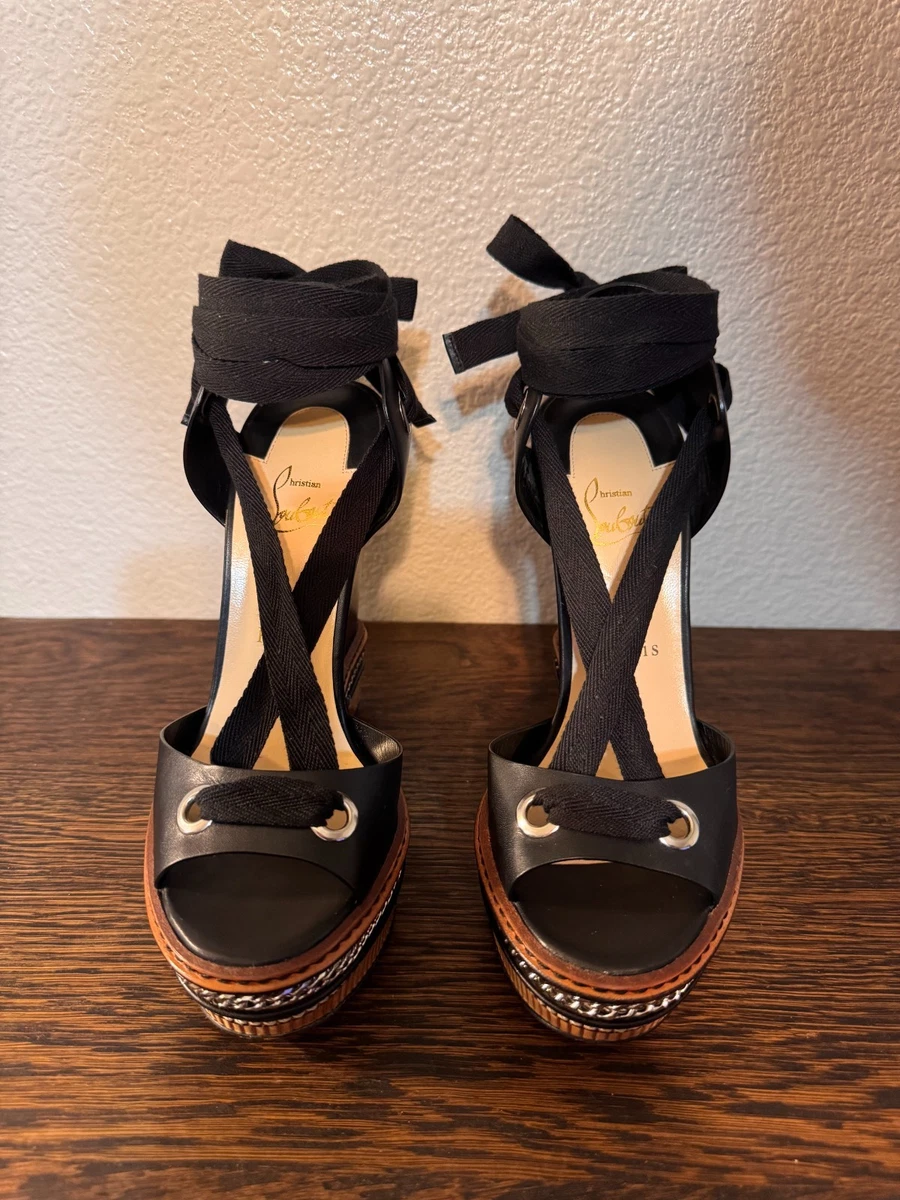 Christian Louboutin Wedge Heels for Women for sale | eBay