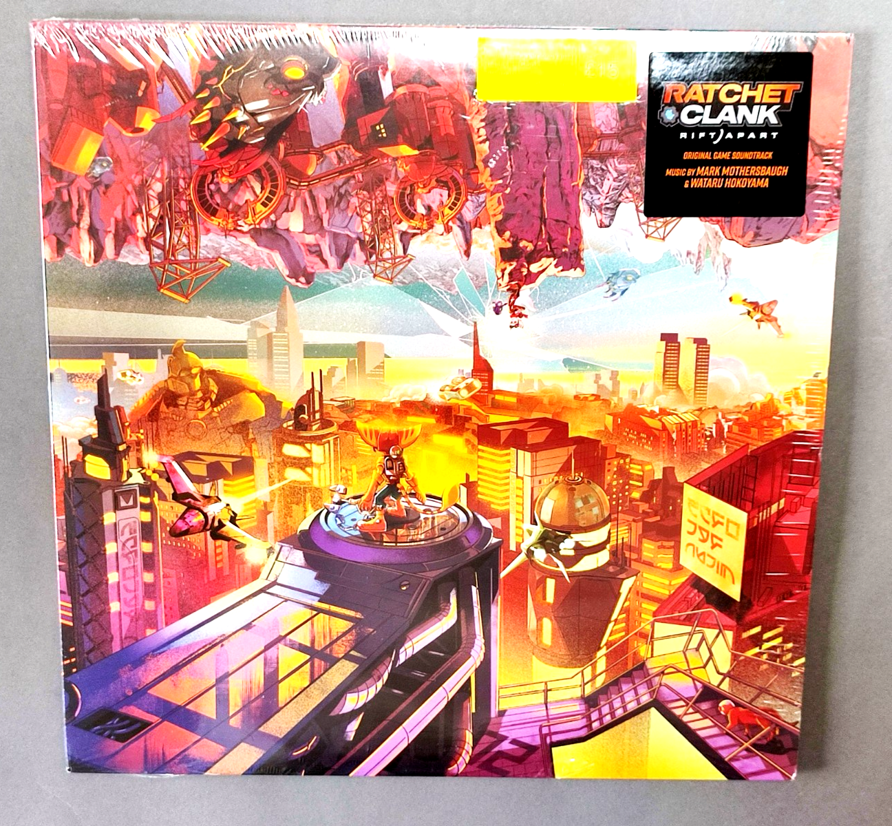 2021 DOUBLE VINYL RECORD - RATCHET & CLANK RIFT APART SOUNDTRACK FACTORY SEALED