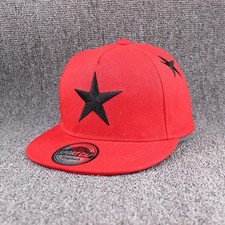 New Top Fashion Baseball Caps Summer Star Boys Cap Polyester Snapback Casual Hat