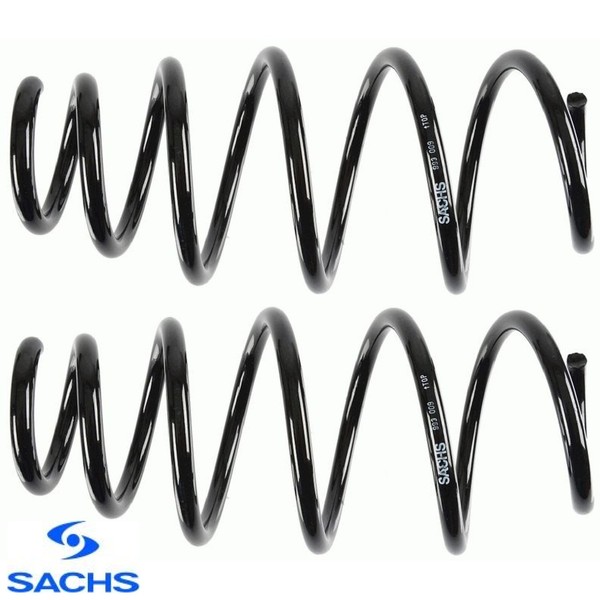 2X Fahrwerksfeder Sachs 993009 2 Federn Satz Federnsatz-image