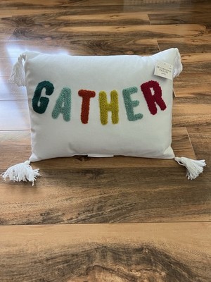 Gather Throw Pillow Lot 6 Farmhouse Cozy Living Room Home Decor Target