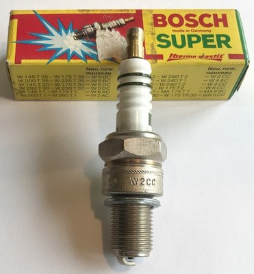 Bosch W2CC Zündkerze super 0241256513 Spark Plug bougie d'allumage candela di ac