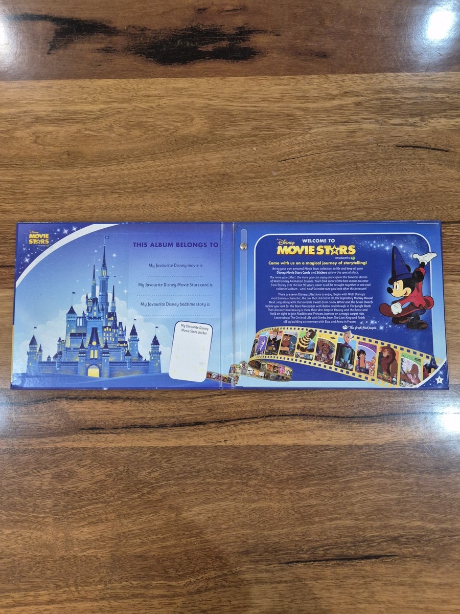 Woolworths Disney Movie Stars Complete Slide Album X2 Projectors