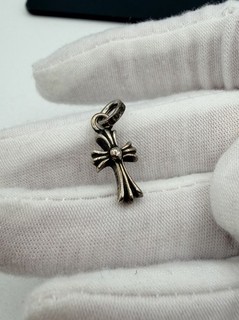 Vintage Chrome Hearts Small CH Tag 925 Silver