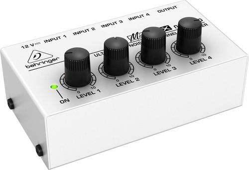 4033653020633 Behringer MX400 Mikser audio 4 kanały Czarny, Biały Behringer - Zdjęcie 4 z 7