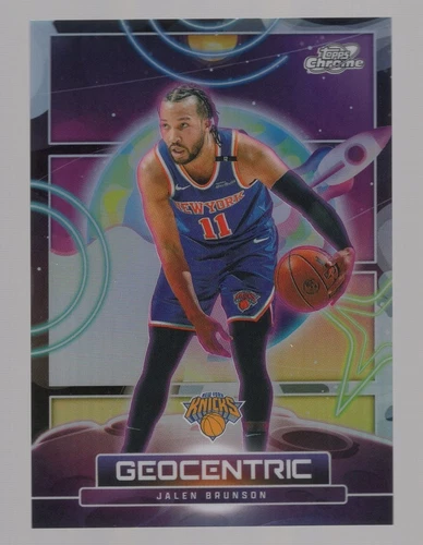 2025 Topps Cosmic Chrome Jalen Brunson Base (RAW)