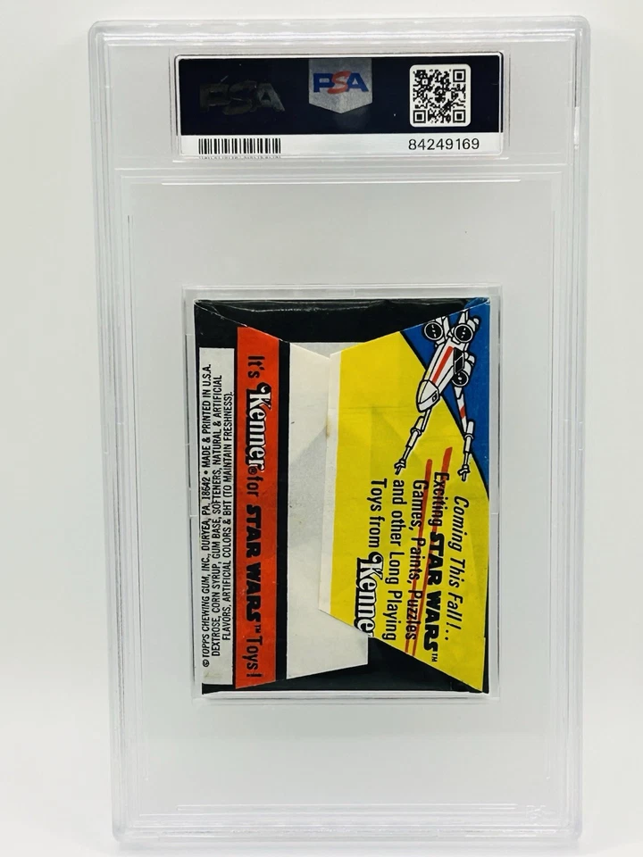 1977 Topps Star Wars 1st Series Wax Pack PSA 8 NM-MT ONLY 12 HIGHER - Image 2 of 2