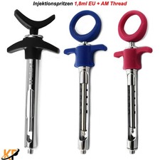 Dental Selbstaspirierende Aspiration Zylinderampullenspritze Dentallabor 1,8 ml