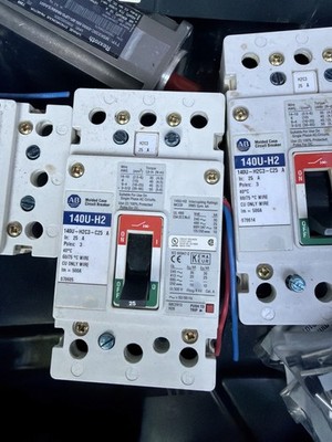 Allen-Bradley 140U-H2C3-C25 Molded Case Circuit Breaker 25A 3-Pole 600V