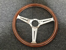 Excellent Nardi Unused 360mm Wood Steering Wheel N120 W Box Manual Excellent Nardi Unused 360mm Wood Steering Wheel N120 W Box Manual