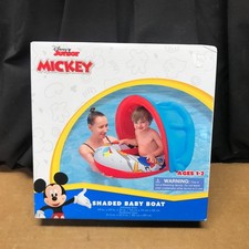 NIB Bestway Disney Junior Mickey Mouse Baby Watercraft Ages 1-2 Pool Toy