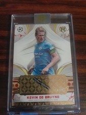 KEVIN DU BRUYNE 2024/25 TOPPS REVERENCE UEFA CLUB COMPETITIONS AUTO 1/5