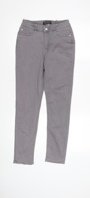 Peacocks Damen grau Skinny Mid Rise Jeans Größe 10