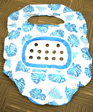 CoolCoolDee Inflatable Pool Float w UPF 50 Sun Shade Canopy Lounger Blue