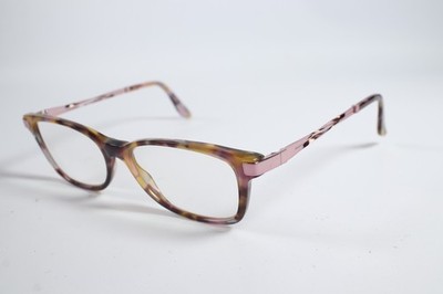 Safilo Brille SA6049 Damen Havanna Vollrand Kunststoff Brille Brillengestell