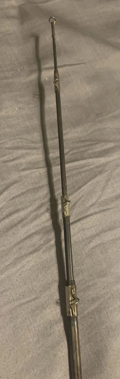 Vintage Bristol 9’5” Steel Telescopic Fly Rod 4 Pc.
