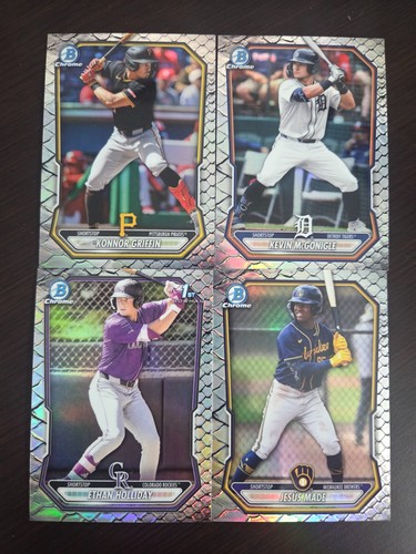 Jesus Made [Reptilian Refractor] #BCP-96 2026 Bowman Chrome Prospect card