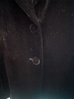 Rafaella Black Velvet Blazer size 14 soft rayon/silk — photo 3