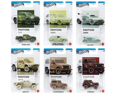 Hot Wheels 2026 Silver Series Pantone Mix 2 (Case of 10) (New)