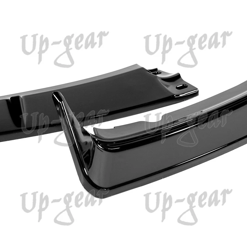 Parachoques delantero pintado negro para Ford Focus ST GT 2012-2014 estilo alerón labio Foto 2 de 4