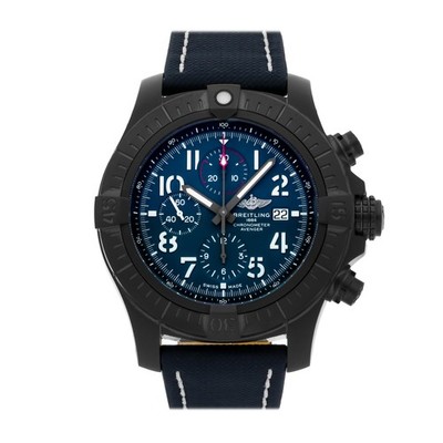 Breitling Super Avenger Chronograph Night Mission Blue Strap Watch V13375101C1X1