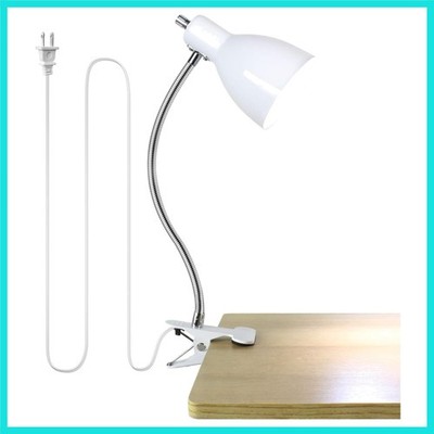 Desk lamp Eye-Caring Table Lamps, 360°Rotation Gooseneck Clip on Lamp Reading...