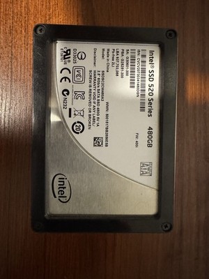 Intel 520 series 480GB Internal 2.5'' (SSDSC2CW480A3) SSD
