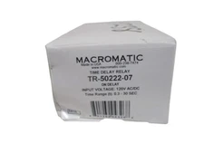 MACROMATIC TR-50222-07 TIME DELAY RELAY  NSMP