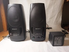 SONY SRS-A41 Active Speaker System Mega Bass (Tested Working)