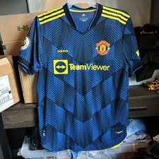 adidas Size L Ronaldo Manchester United 2021/2022 Third Jersey Football Kit CR7