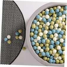 Cream Ball Pit Balls Balls, 2.2 Inch Ball Pool Balls 100 Sage Green-Blue Blend