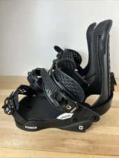 Union Men’s Force Classic Snowboard Bindings Used Size M Black #EM126