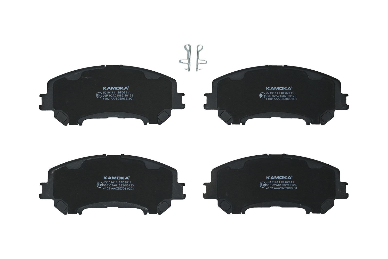 Fits KAMOKA JQ101411 HAM PADS. BEFORE. NISSAN QASHQAI II 13'->  ⭐UK Stock⭐