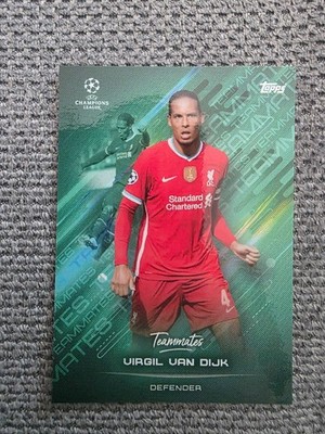 2020-21 Topps O Jogo Bonito Roberto Firmino Curated Set van Dijk Teammates