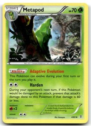 Metapod 4/83 Generations Uncommon