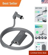 Starlink Gen 2 Ethernet Adapter - Fast 1 Gbps Wired Connection for Stability