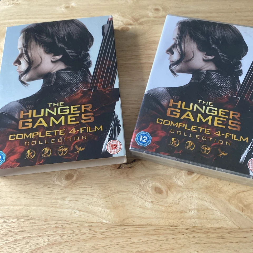 Hunger Games Complete Collection (Box Set) (DVD, 2016) 4 Films New & Sealed - Image 2 of 3