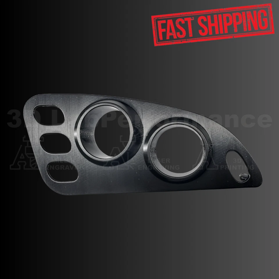 Cápsula de doble calibre ventilación central 50 mm - Mitsubishi Eclipse - 1995-1999 - Centro Foto 3 de 4