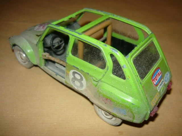 MEBETOYS 8626 CITROEN DYANE CROSS AUTOMODELLO 1/25  INCOMPLETO NO POLITOYS - Immagine 4 di 4